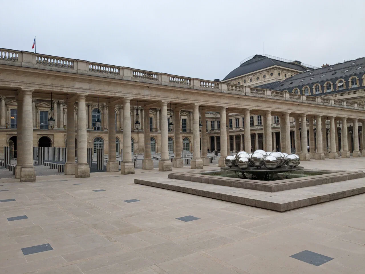 May 15th – The Palais Royal before it gets crowded