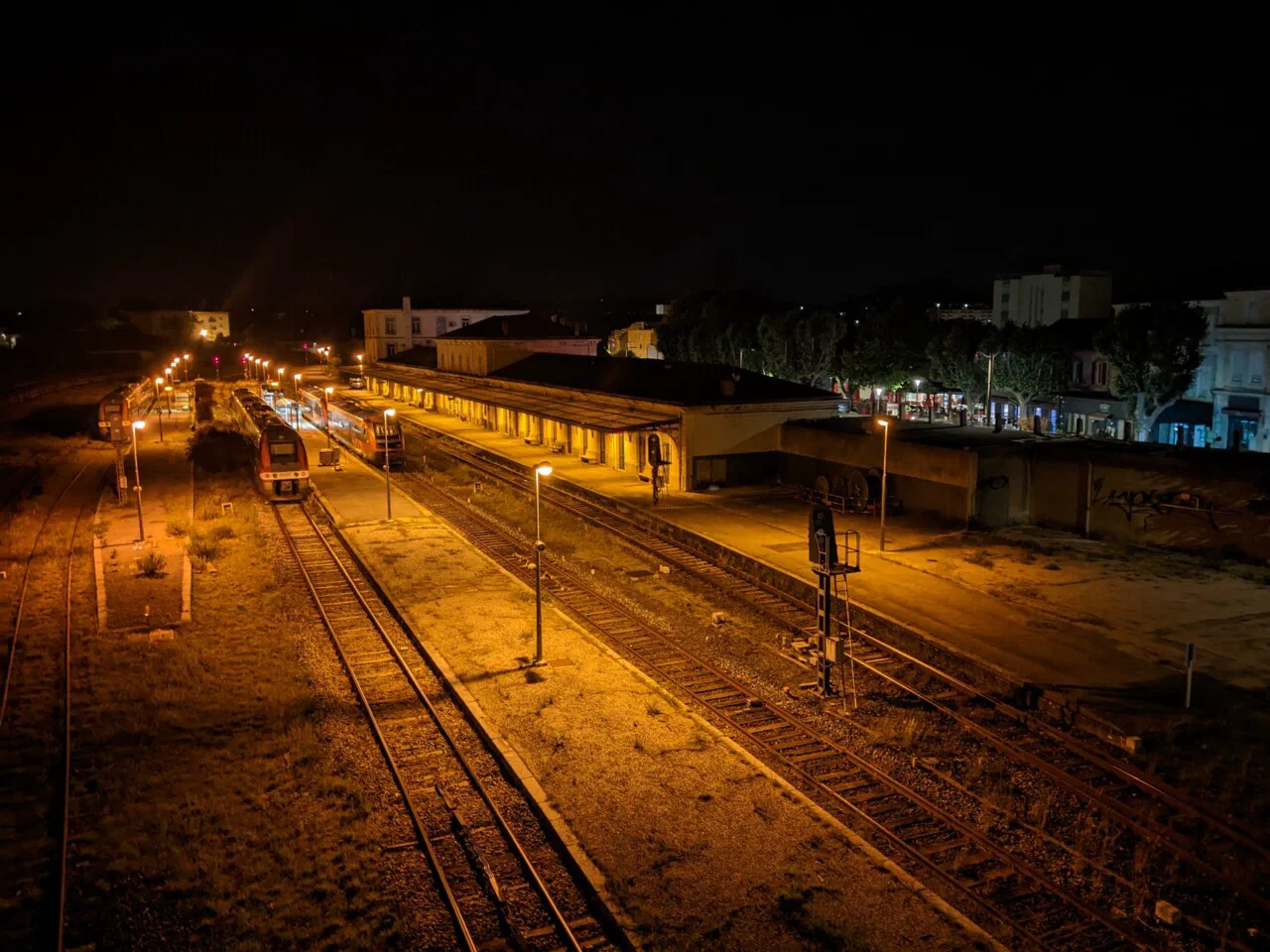 June 16th – Alès, train station