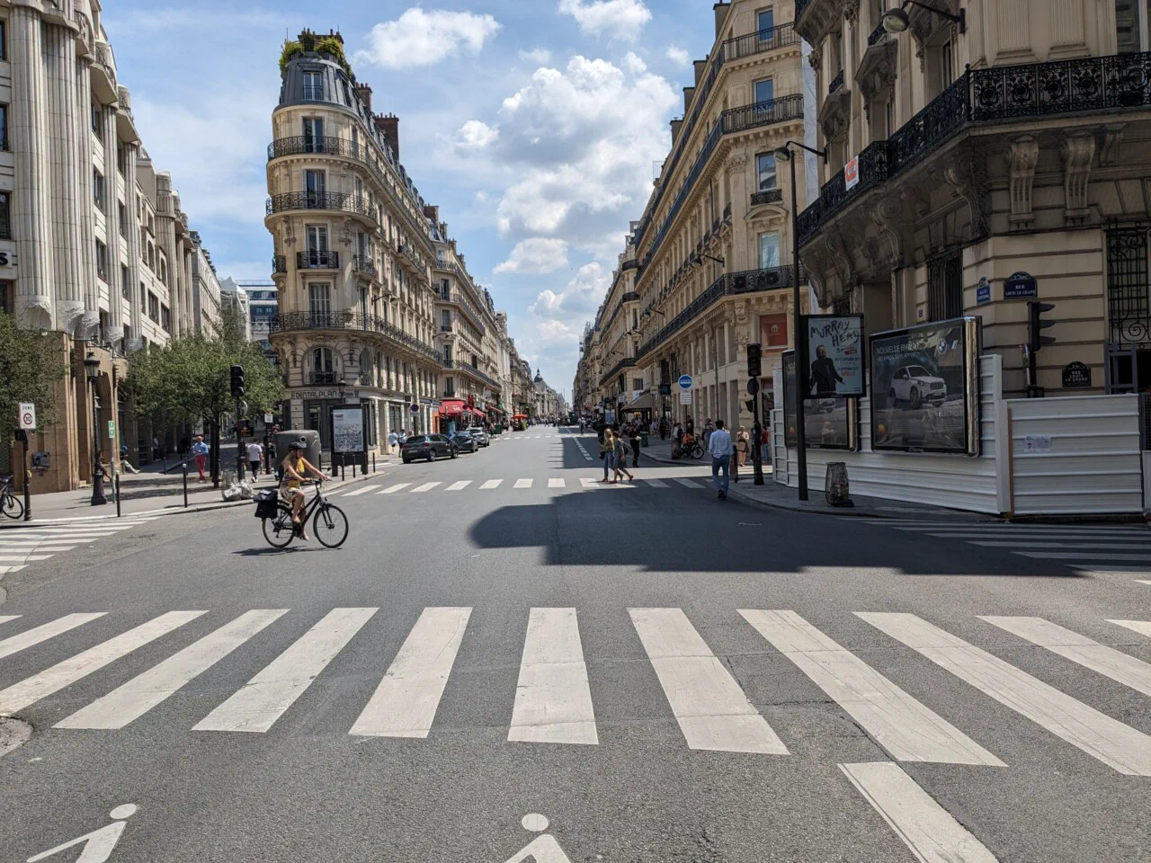 June 23rd – Réaumur st. with no traffic, because of a financial summit nearby