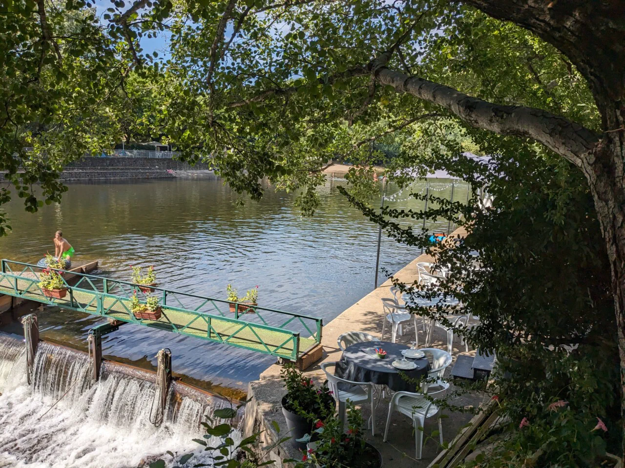 August 19th – Guinguette de la Lecque, a bit above Bessèges