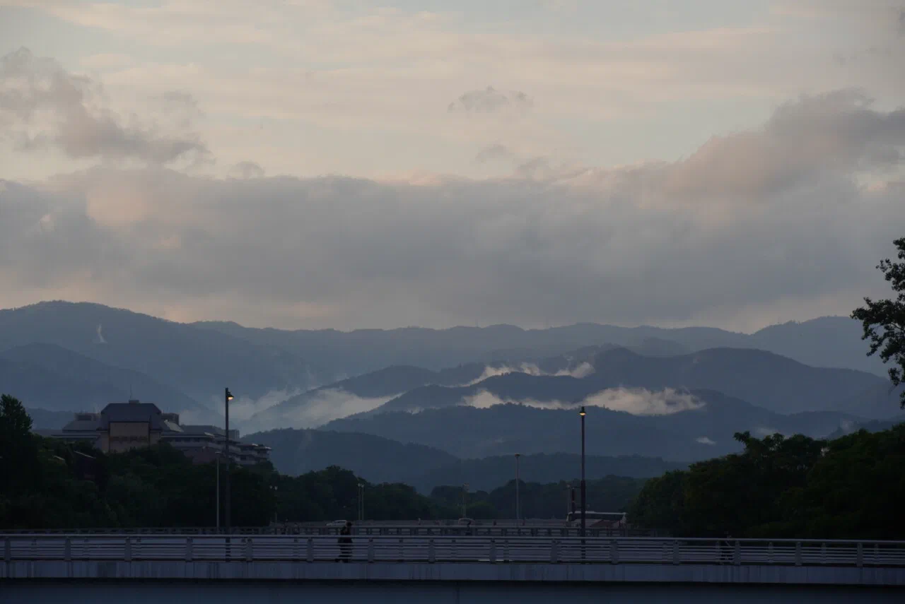 June 2nd – Clouds coming from the north