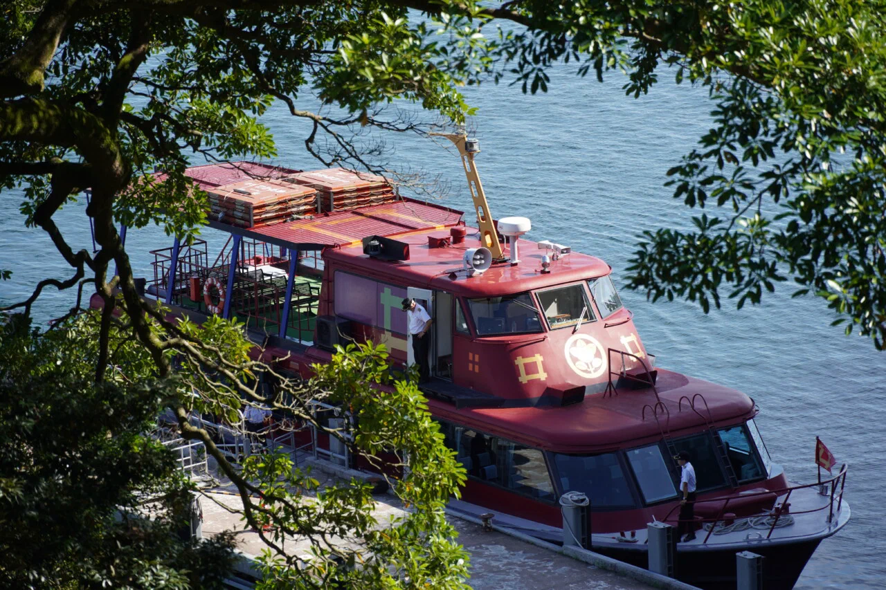 July 28th – The dock of Chikubu island